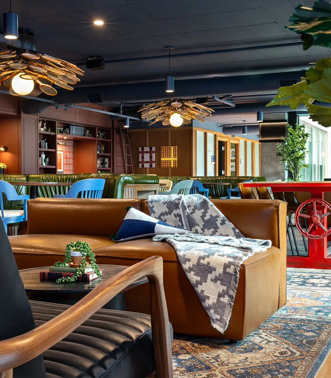 Lounge area