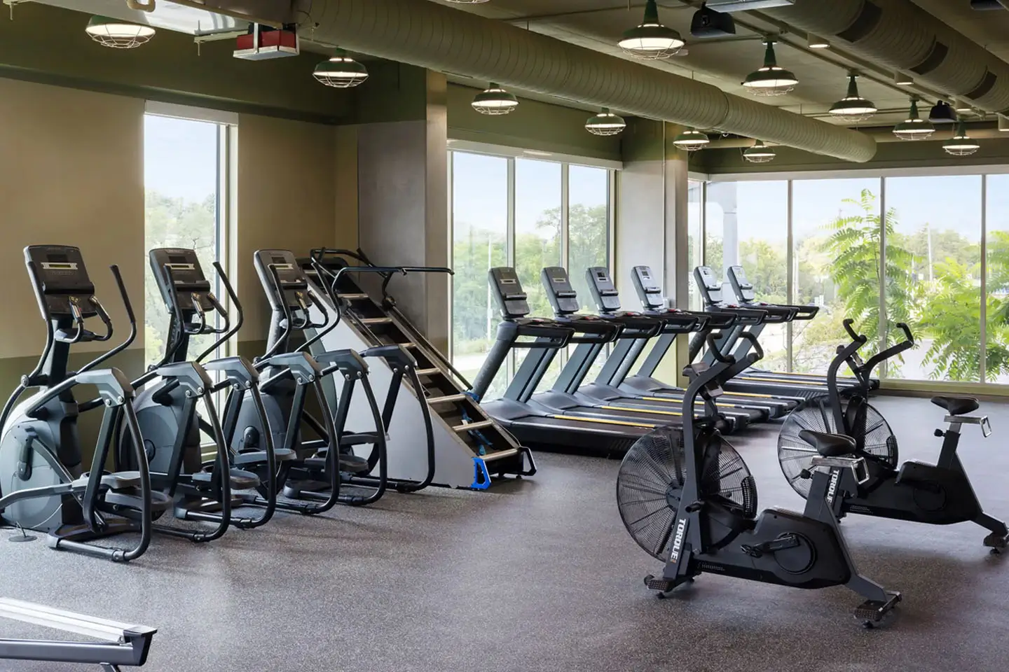 state-of-the-art fitness center